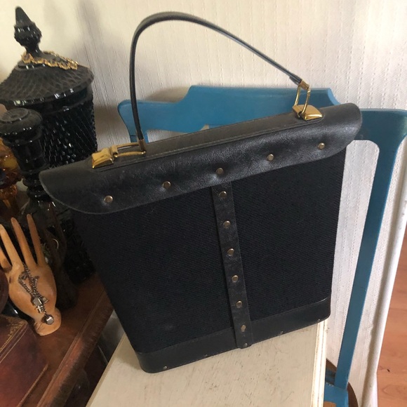 Vintage Jeweled Peacock Handbag w Wood Bottom - Picture 4 of 10